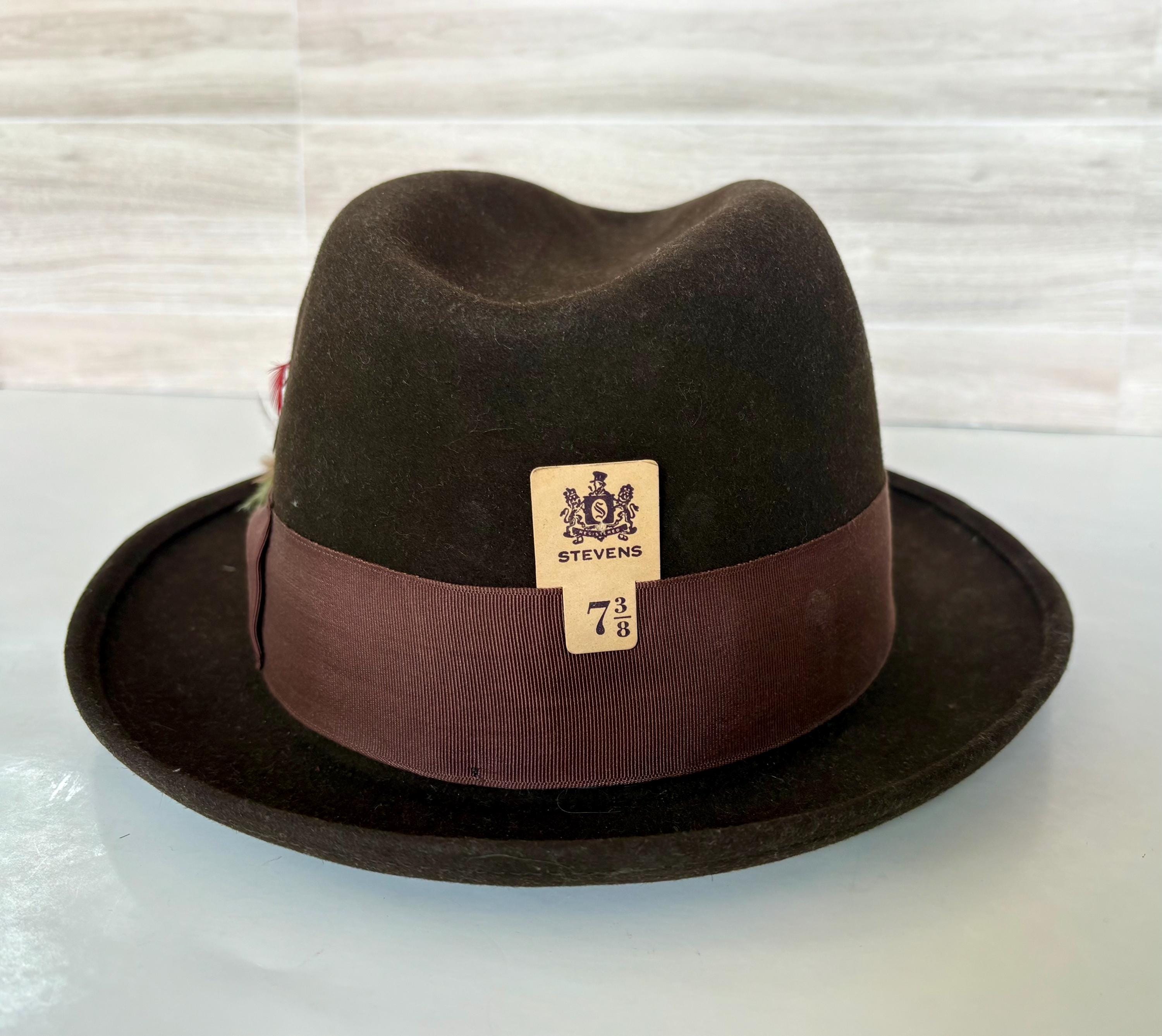 帽子 50s VINTAGE Mallory Twenty 7 5/8 61cm 帽子 50s VINTAGE