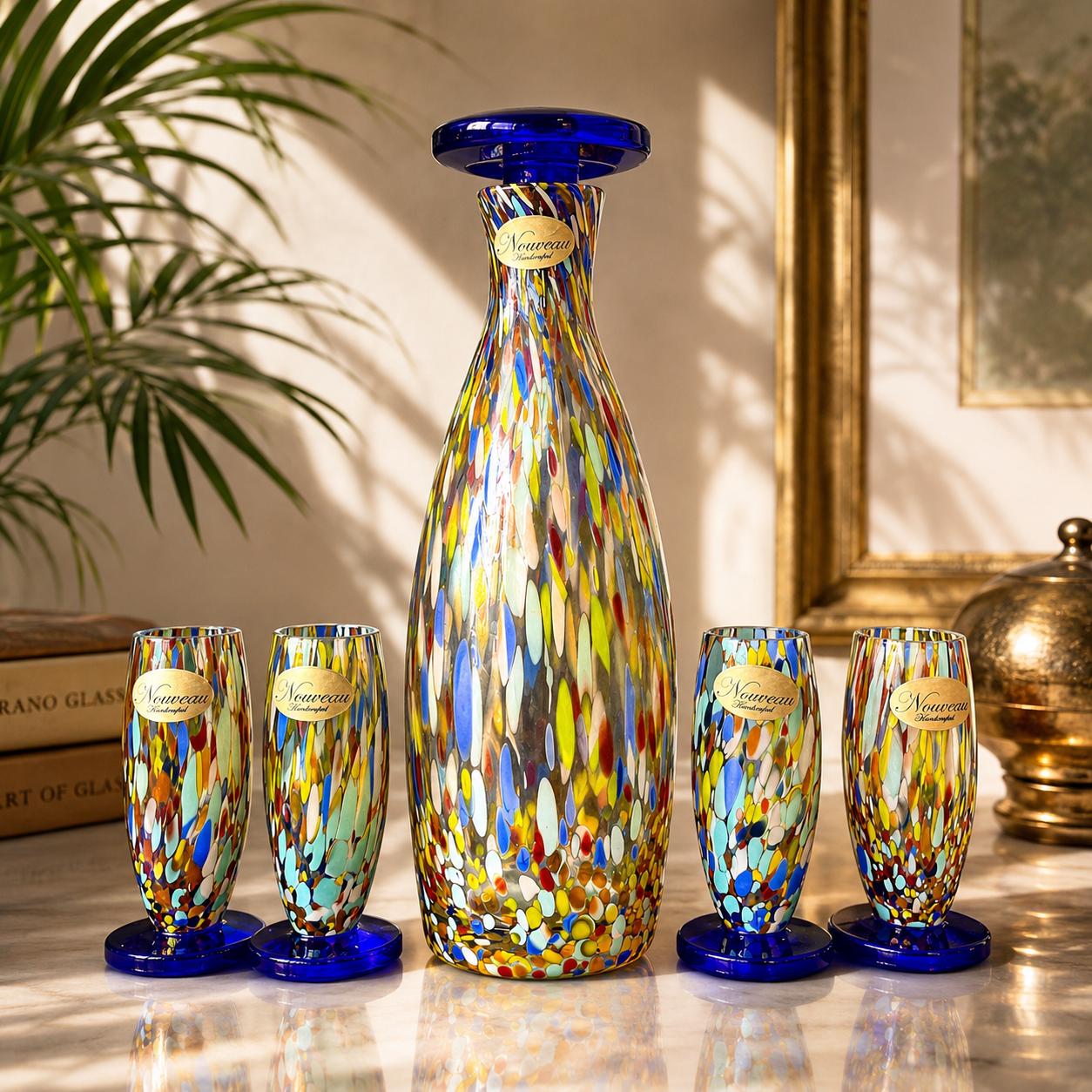 Murano Decanter - Etsy