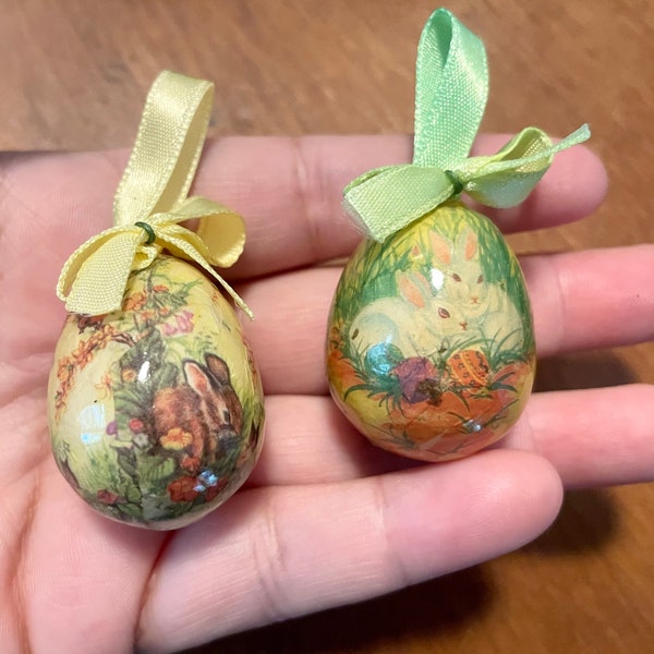Decoupage Easter Egg Etsy