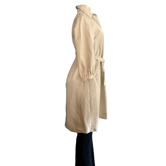 Vintage 1960s Neiman Marcus Synonyme Trench Coat … - image 5