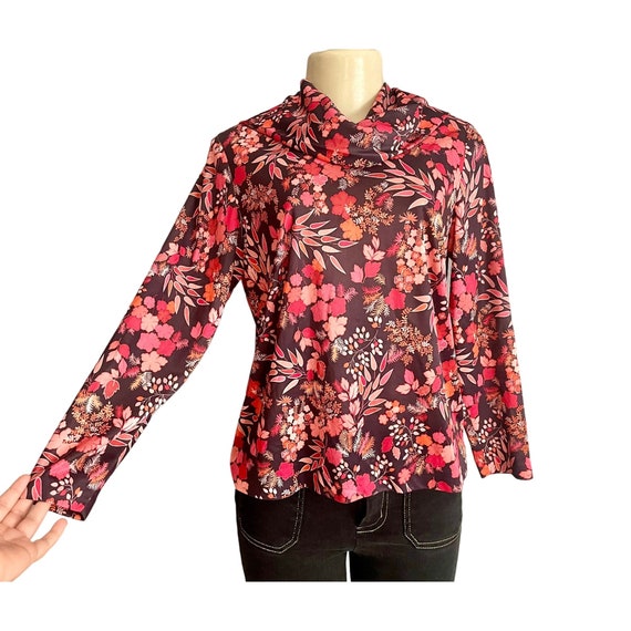 Vintage 1970s Blouse by Martha Manning Women Top … - image 3