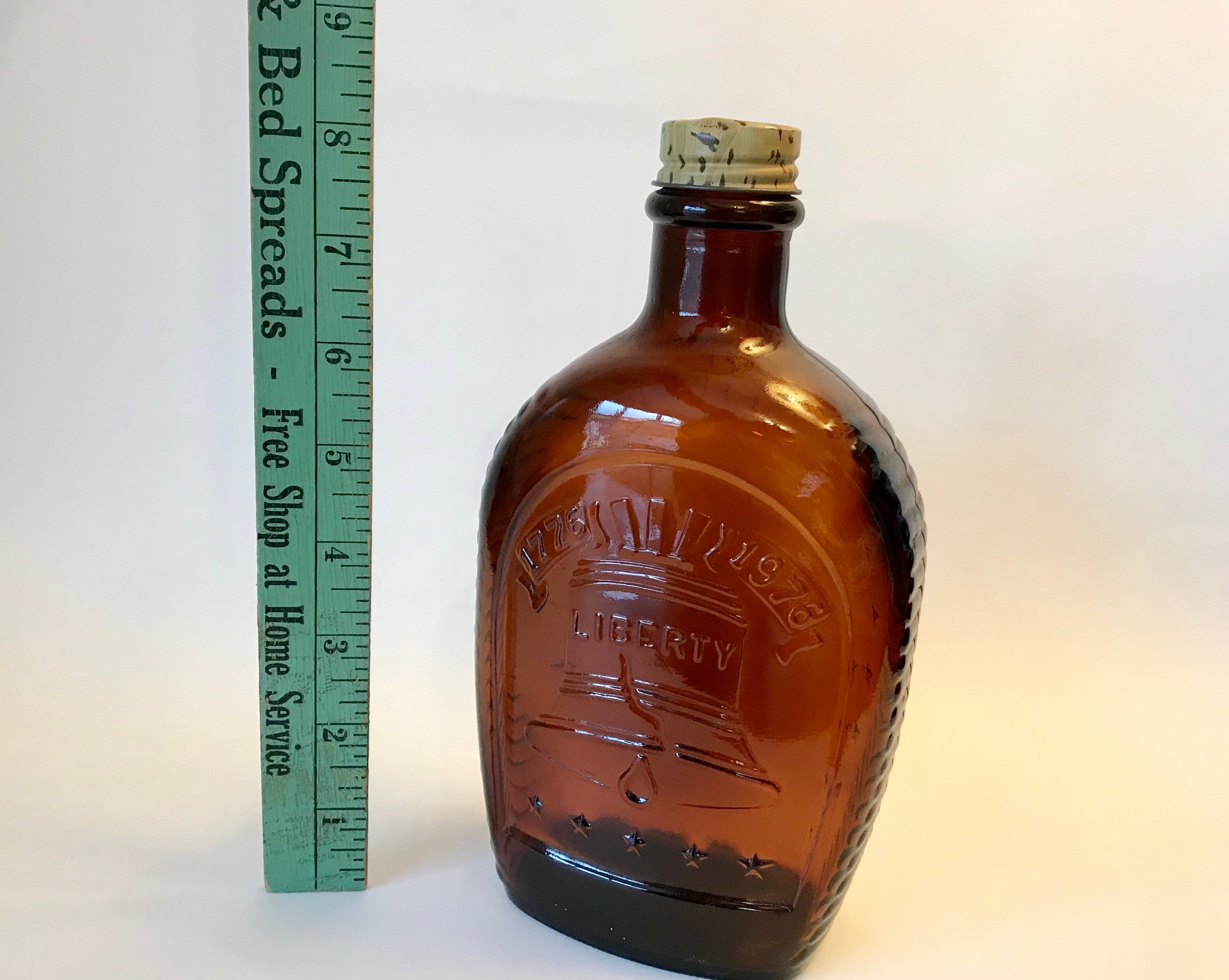 Vintage Brown Syrup Bottle 1776 1976 Bicentennial Liberty | Etsy