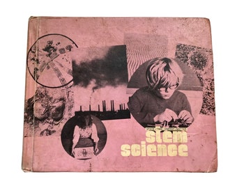 Stem Science 1977 Kinderbuch Space Time Energy Matter Hardcover Rockcastle Salamon Vintage Science Book 1970er Jahre Wissenschaftsbuch für Kinder.