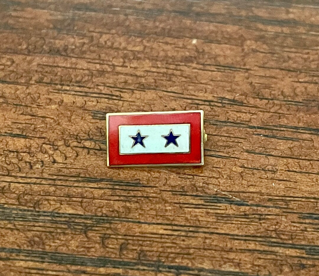 Kin In Service Pin Vintage WWII Sons in Service Pin 2 Star Sweetheart Sons 1940s - Etsy