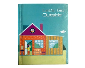 Vintage "Let’s Go Outside" 1989 Children’s Book – Language Arts Stories for Kids – 6 Imaginative Tales
