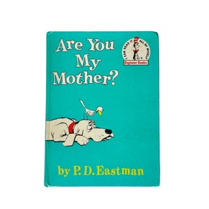 Bist Du meine Mutter? Buch von P D Eastman Hardcover Classic Kinderbuch Dr. Seuss Anfänger Kinderbuch 1960er Jahre Sammlerstück Vintage Buch Geschenk.