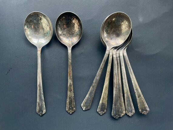 Vintage Silverplate Flatware Set L&CM Co. Superfine XXXX – 8
