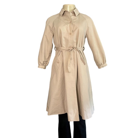 Vintage 1960s Neiman Marcus Synonyme Trench Coat … - image 2