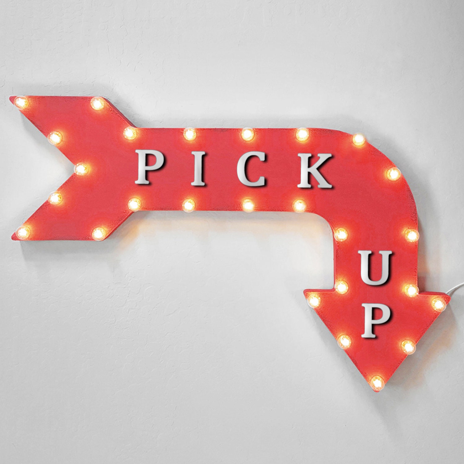 On Sale 36 PICK UP Metal Arrow Sign Plugin Battery Etsy on-sale-36-pick-up-metal-arrow-sign-plugin-battery-etsy