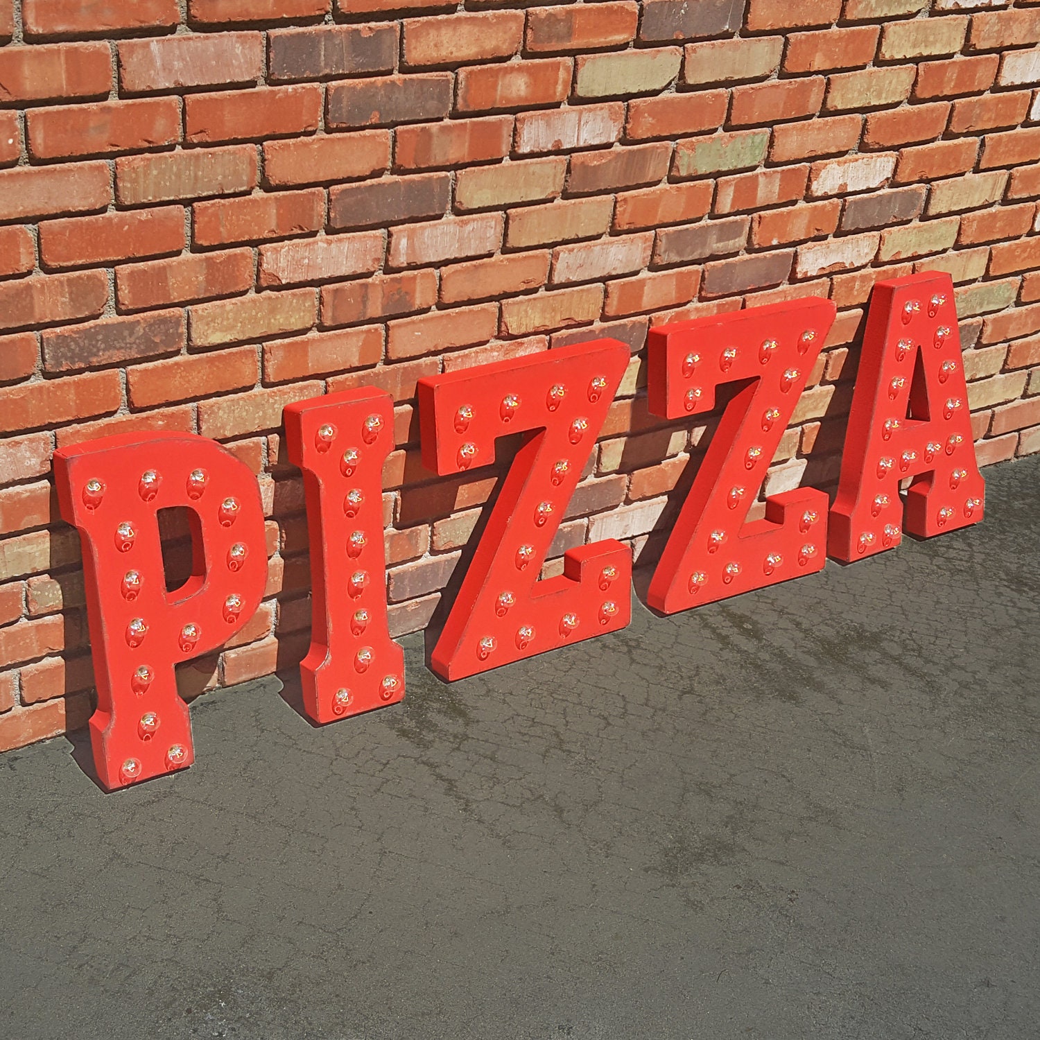 On Sale 21 PIZZA Metal Sign Pizzeria Pasta Italian Etsy