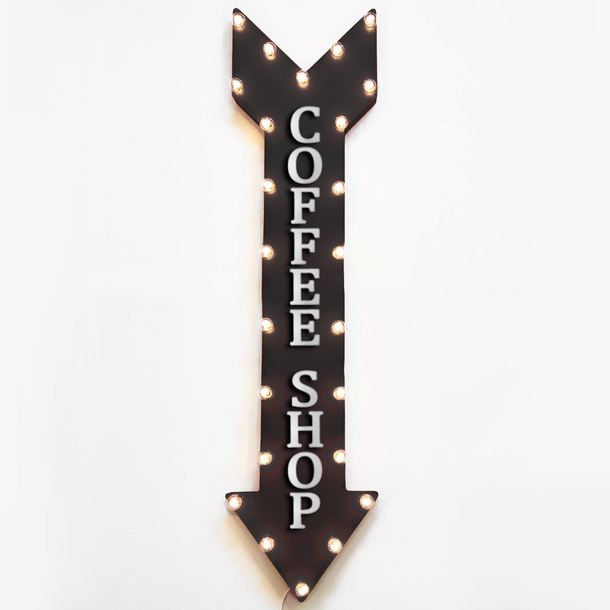 On Sale 48 Coffee Shop Metal Arrow Sign Cafe Bar Mocha Latte Espresso Plugin Or Battery Operated Led Rustic Light Up Marquee On Sale 48 Coffee Shop Metal Arrow Sign Cafe Bar Mocha Latte Espresso Plugin Or Battery Operated Led Rustic Light Up Marquee