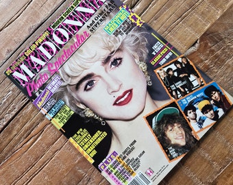 Madonna - Vintage MADONNA PHOTO SPECTACULAR Magazine  - New Condition - 1987