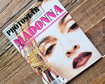 Madonna - Vintage PHOTOSTAR Magazine Issue 1 Volume 1 - New Condition - October 1990