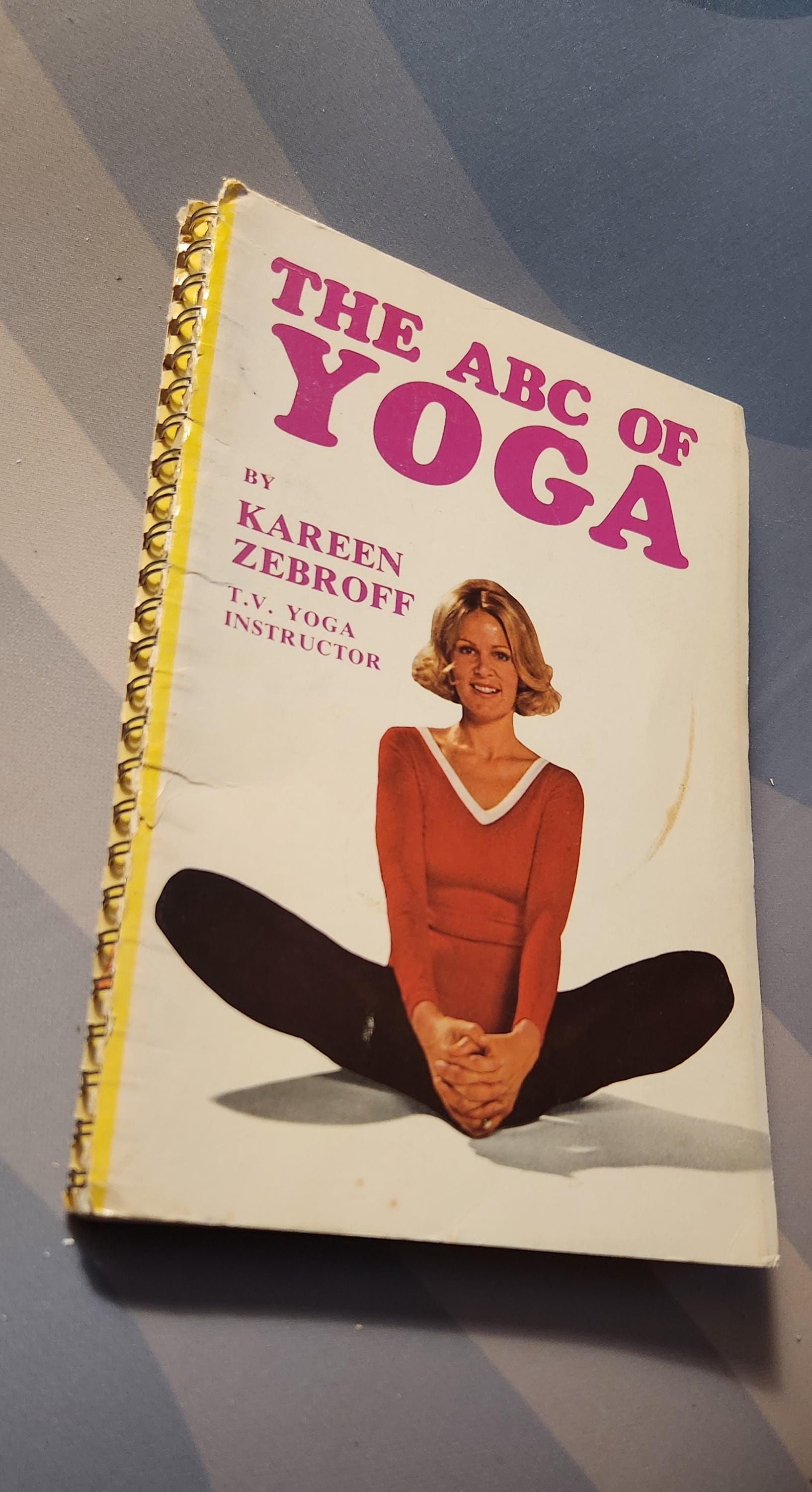 1970's Yoga Book - Etsy