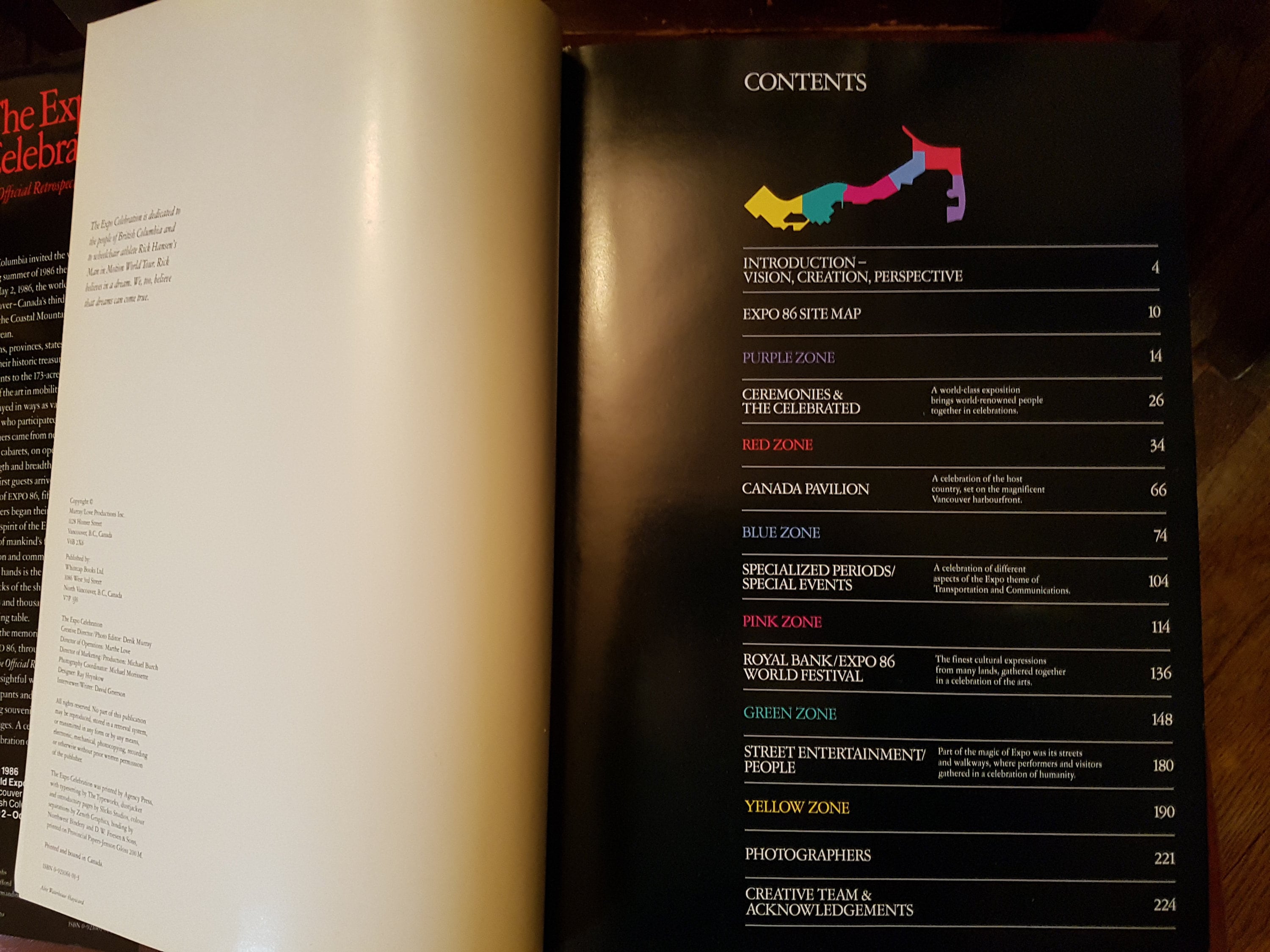 Expo 86 Vancouver Retrospective Book: Official Celebration, Kodak