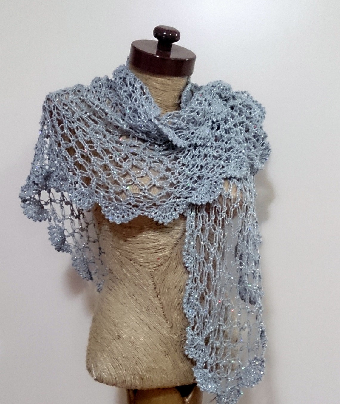 shawl gray