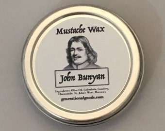 John Bunyan Mustache Wax Unscented Theologian Series Generational Goods