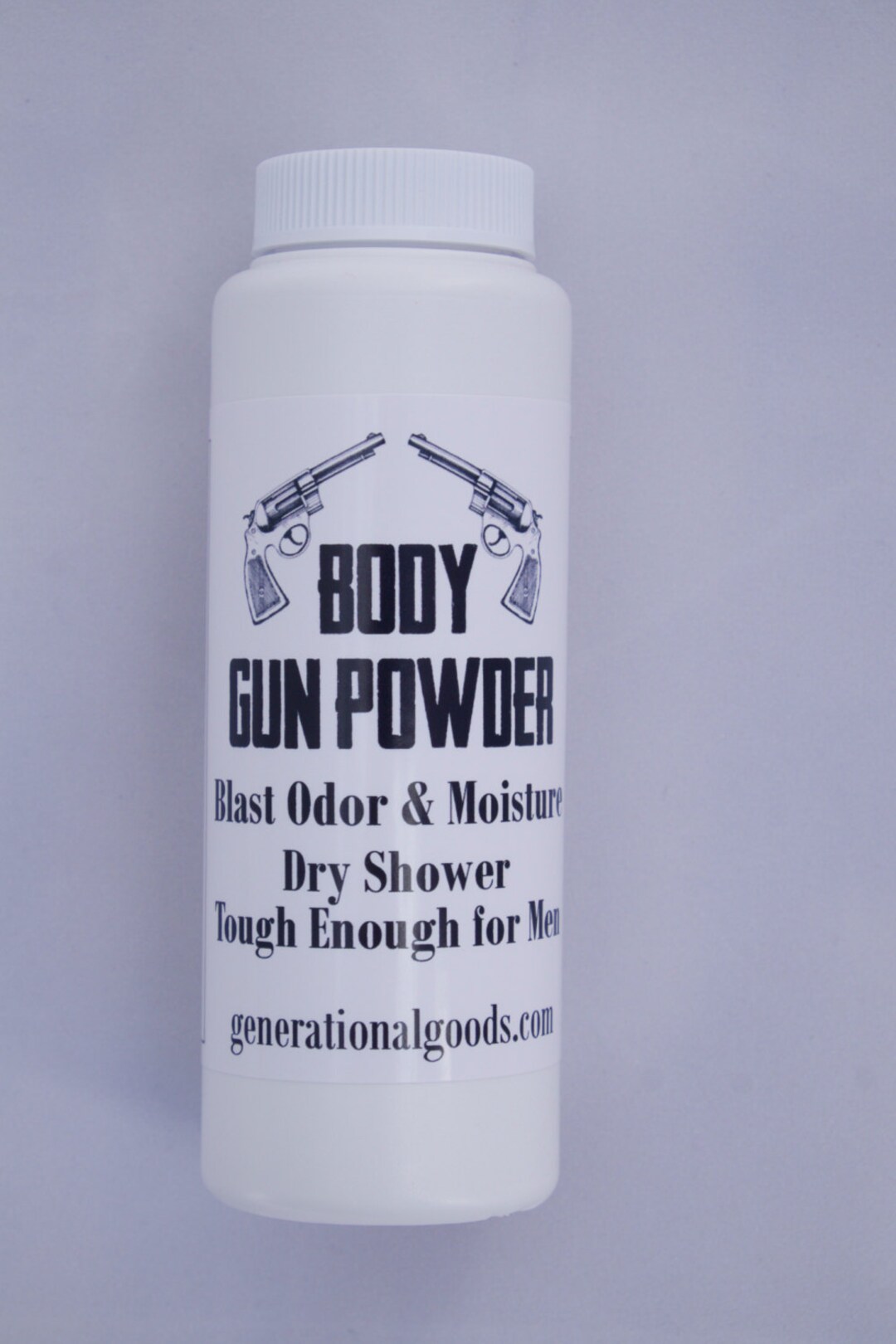 Body Gun Powder Dry Shower Deodorant Eczema Jock Itch Moisture Etsy
