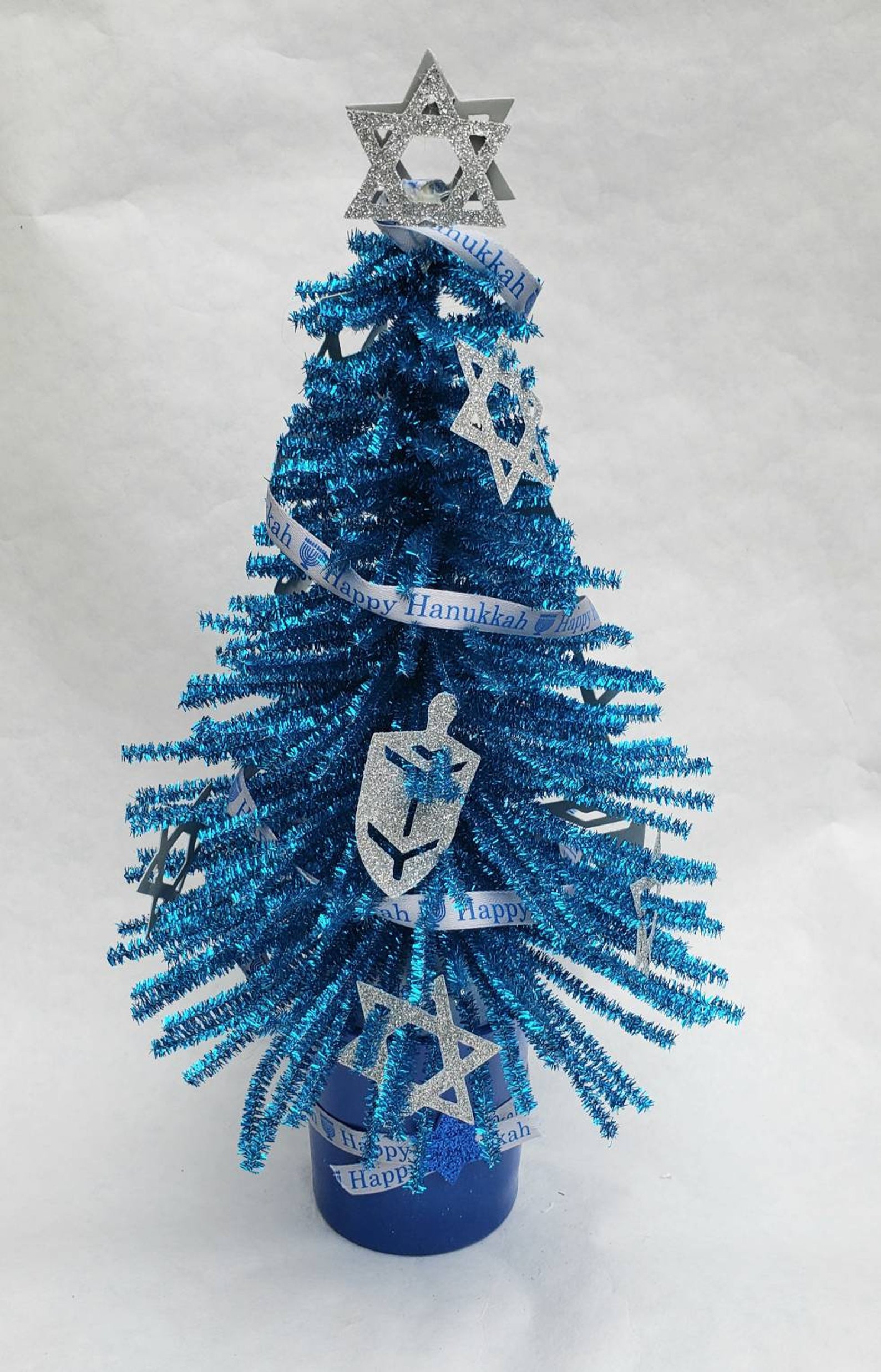 Hanukkah decor Chanukah bush jewish decoration Hanukkah Etsy