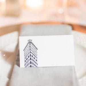 Wedding Escort Cards | NYC Wedding Escort Cards | Can Be Customized to Any of Our City Collections