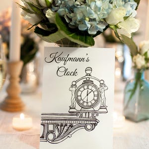 Pittsburgh Icons Wedding Table Numbers Pittsburgh Landmark Wedding Table Cards, Set of 10, 15, 20, 25, or 30 image 10