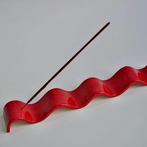 Squiggly Ceramic Incense Holder