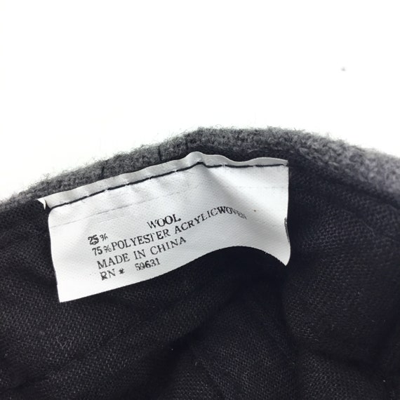 Vintage 2000s GEOFFREY BEENE Grey Flannel Basebal… - image 8