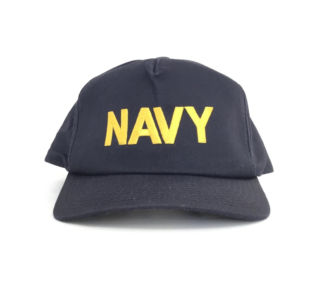 Chapeau de marine américain de luxe. Marine une fois