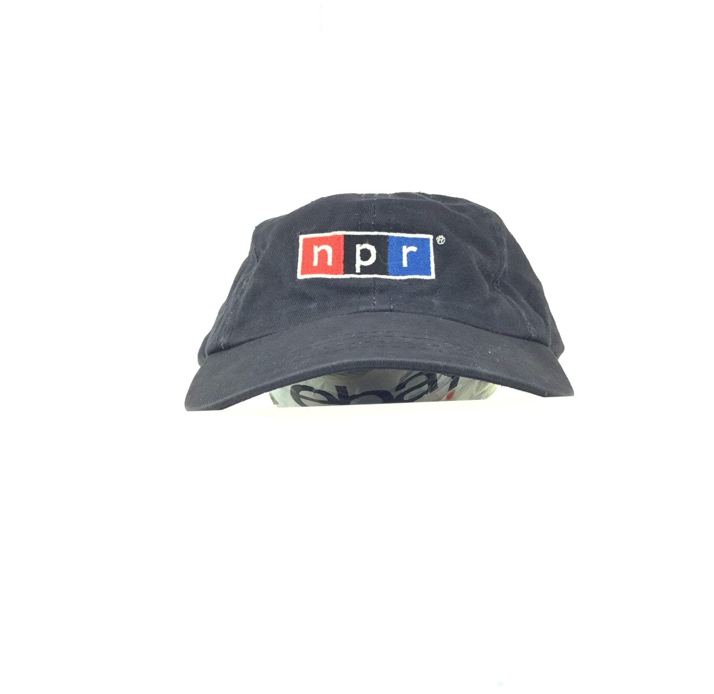 Vintage 2000s NPR National Public Radio Baseball Hat Cap Adj