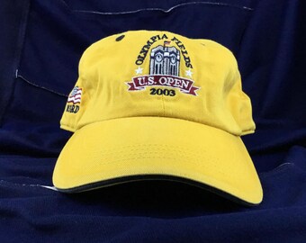 Vintage 103rd US OPEN Olympia Fields (Golf) Baseball Cap Hat Adj. Mens Size Cotton