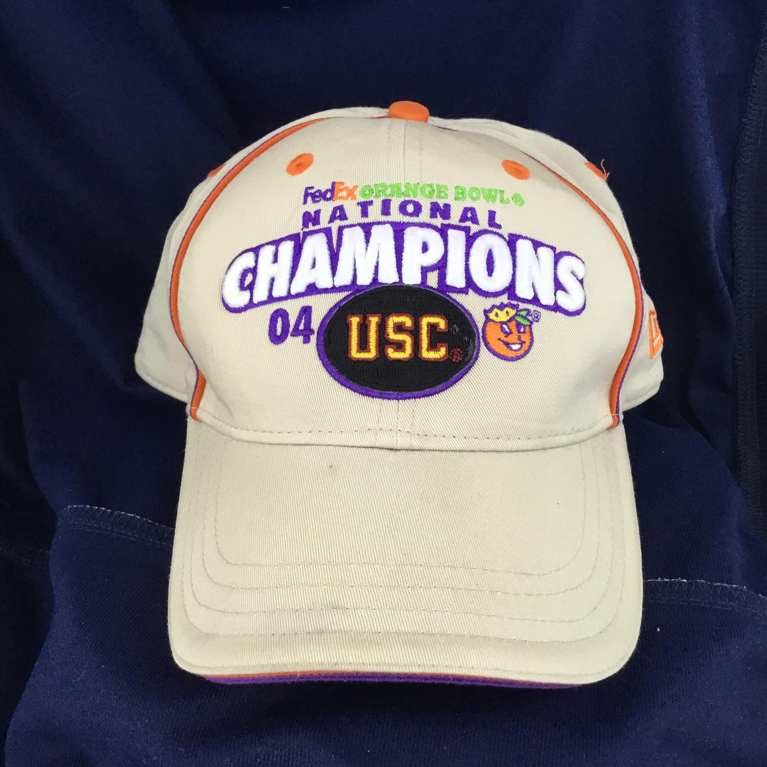 ヴィンテージ 2004 南カリフォルニア大学 USC Trojans FedEx オレンジ 