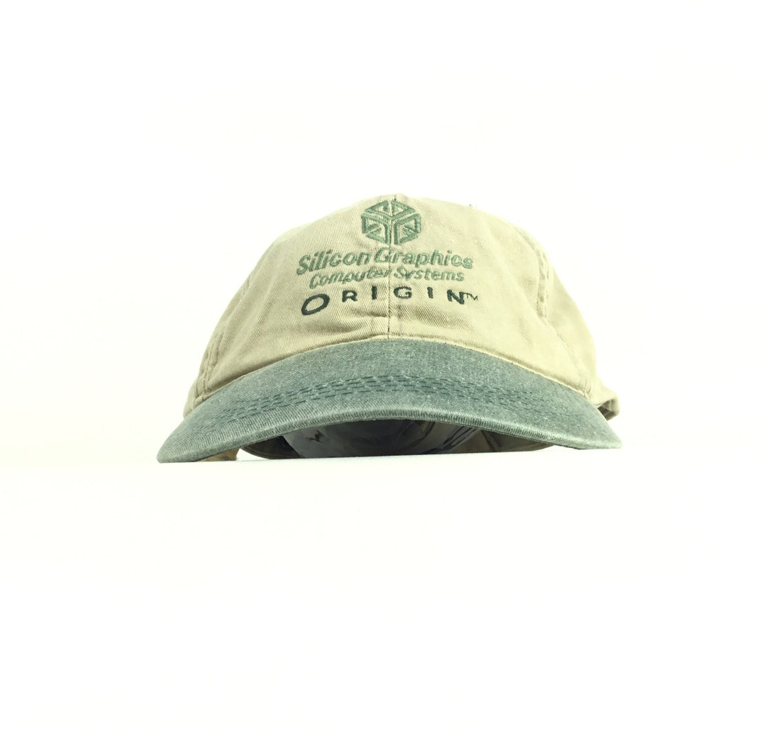Vintage 2000s Silicon Graphics Computer Systems ORIGIN Baseball Cap Hat ...