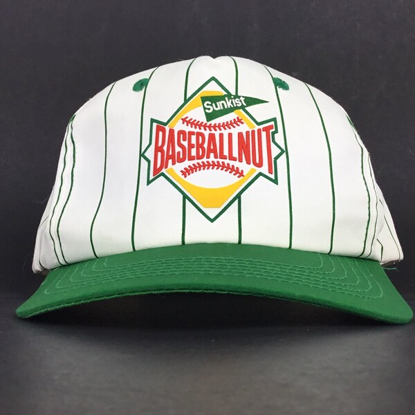 Pinstripe Baseball Cap Etsy