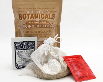 Brew-In-Bag Ginger Beer Home Brewing One Gallon Refill Kit