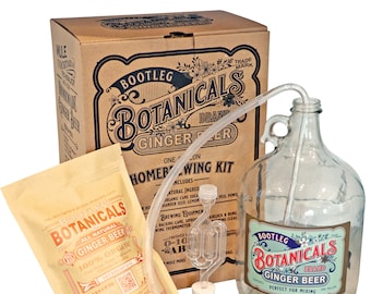 BESTSELLER! Ginger Beer Home Brewing Kit by Bootleg Botanicals