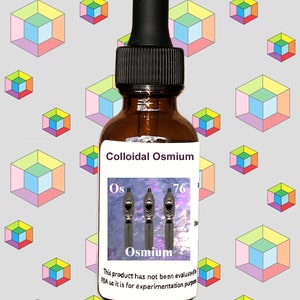 Kolloidalt osmium, 25 ppm rent osmium