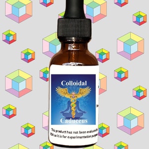 Colloidal Caduceus - Gold, Iridium, and Rhodium