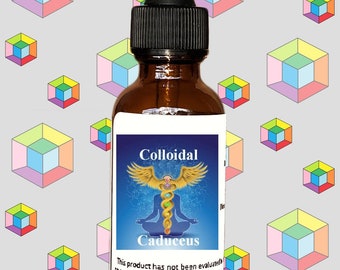 Caduceo coloidal: oro, iridio y rodio