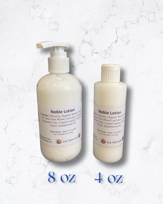 Noble Lotion: Organic Coconut Oil, Aloe Vera, Sandalwood