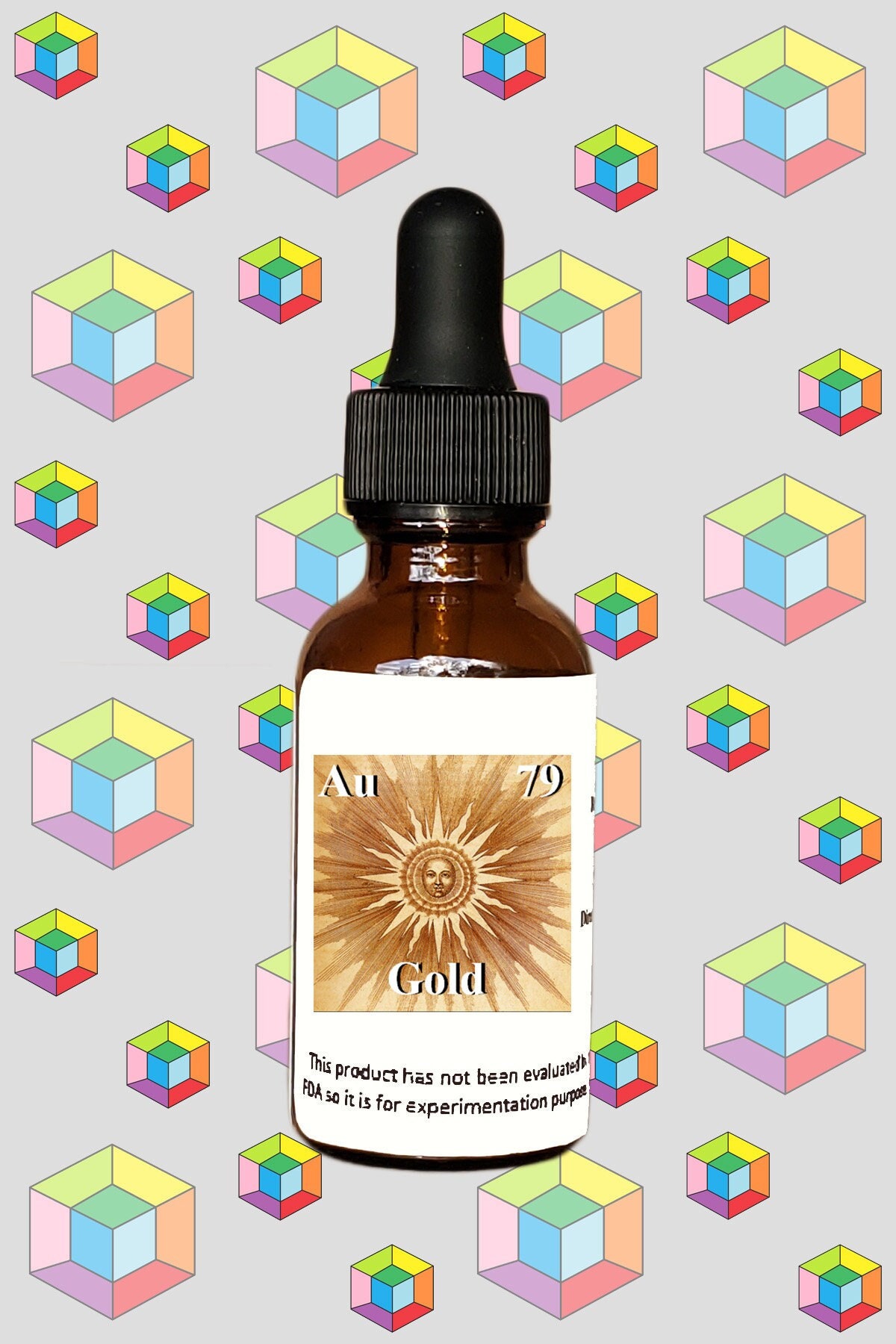25 PPM Colloidal Gold Solution, 24K Pure Gold - Etsy
