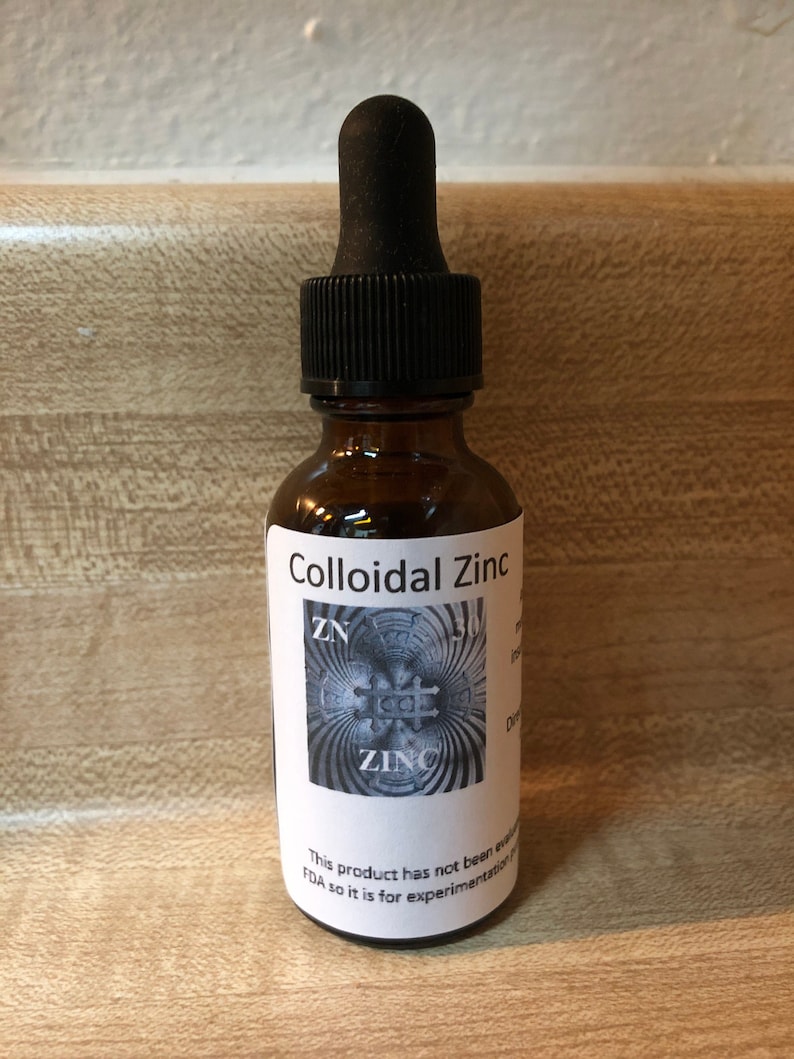 Colloidal Zinc Etsy Canada