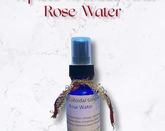 Topical Colloidal Gold with Rose water