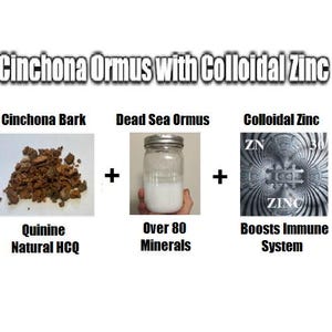 Cinchona Ormus with Colloidal Zinc