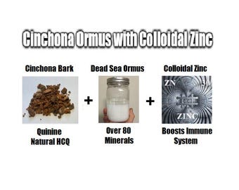 Cinchona Ormus with Colloidal Zinc