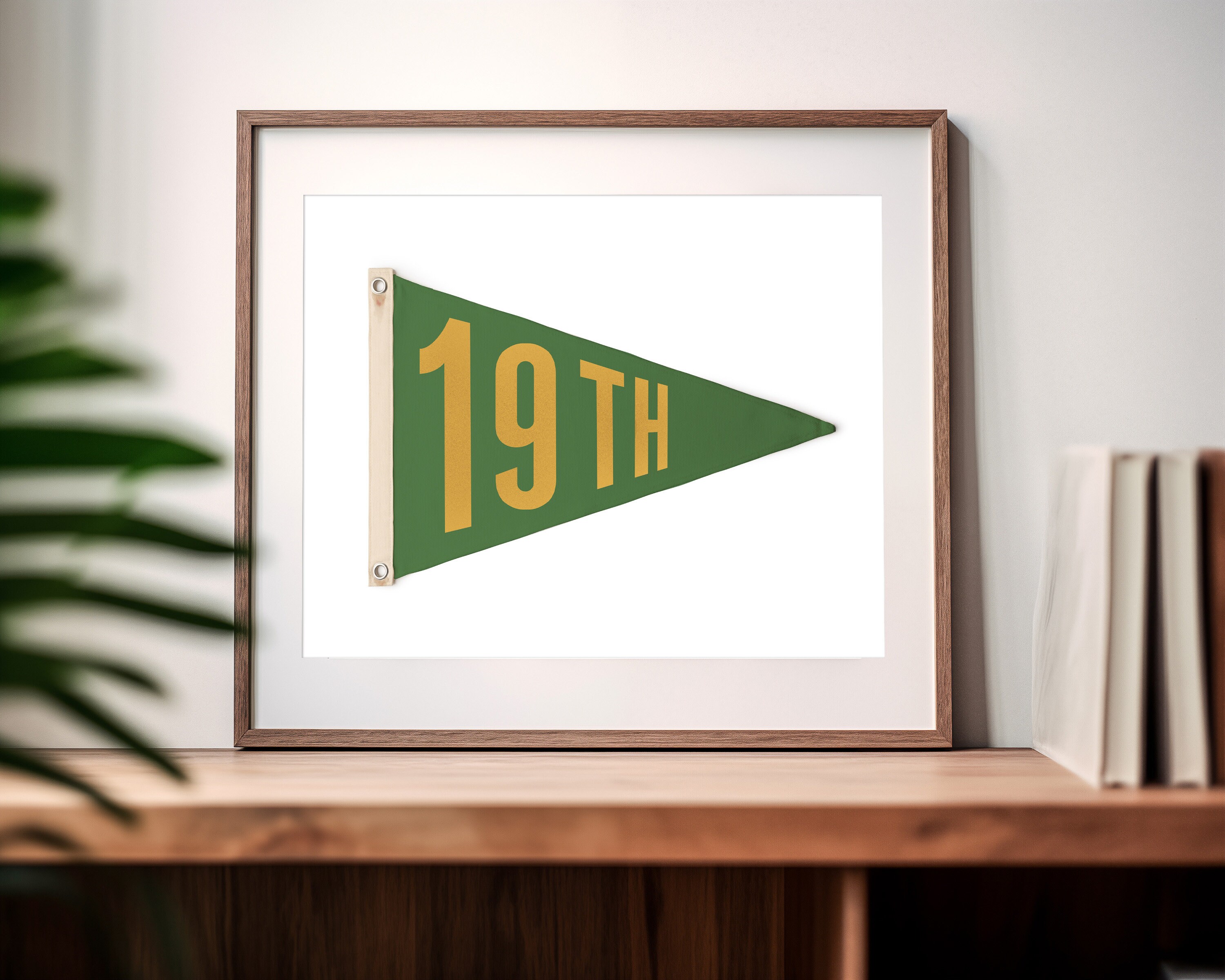 Golf Poster Wall Decor Art Print Golf Flag Poster Vintage Golf Print