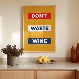 Wein Wand Kunst Küche Wand Dekor Wein Liebhaber Geschenk Bar Dekoration Lustiges Wohndekor Weinzimmer Kunst Esszimmer Dekor Wein Enthusiast Geschenk Retro