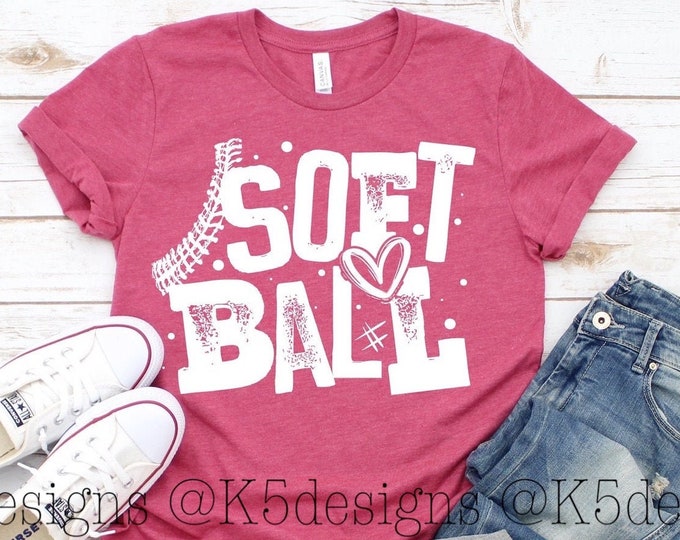 Softball Shirt / Softball Tee / Game Day Vibes / Softball All Etsy