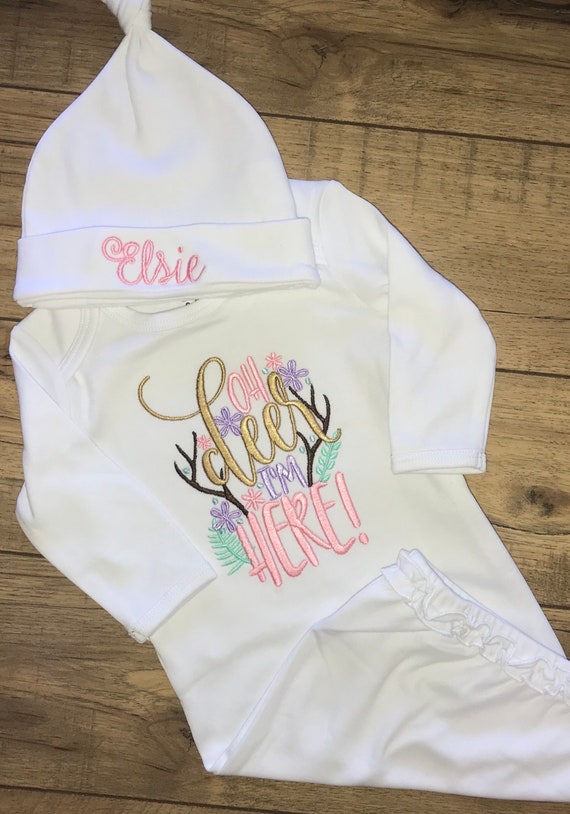oh deer im here baby outfit