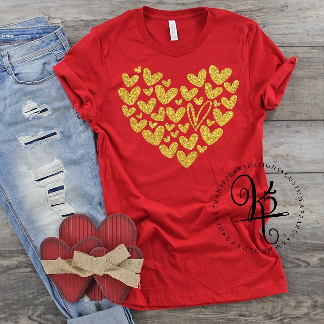 Camisa de amor / camisa del corazón / camisa del día de San Valentín ...