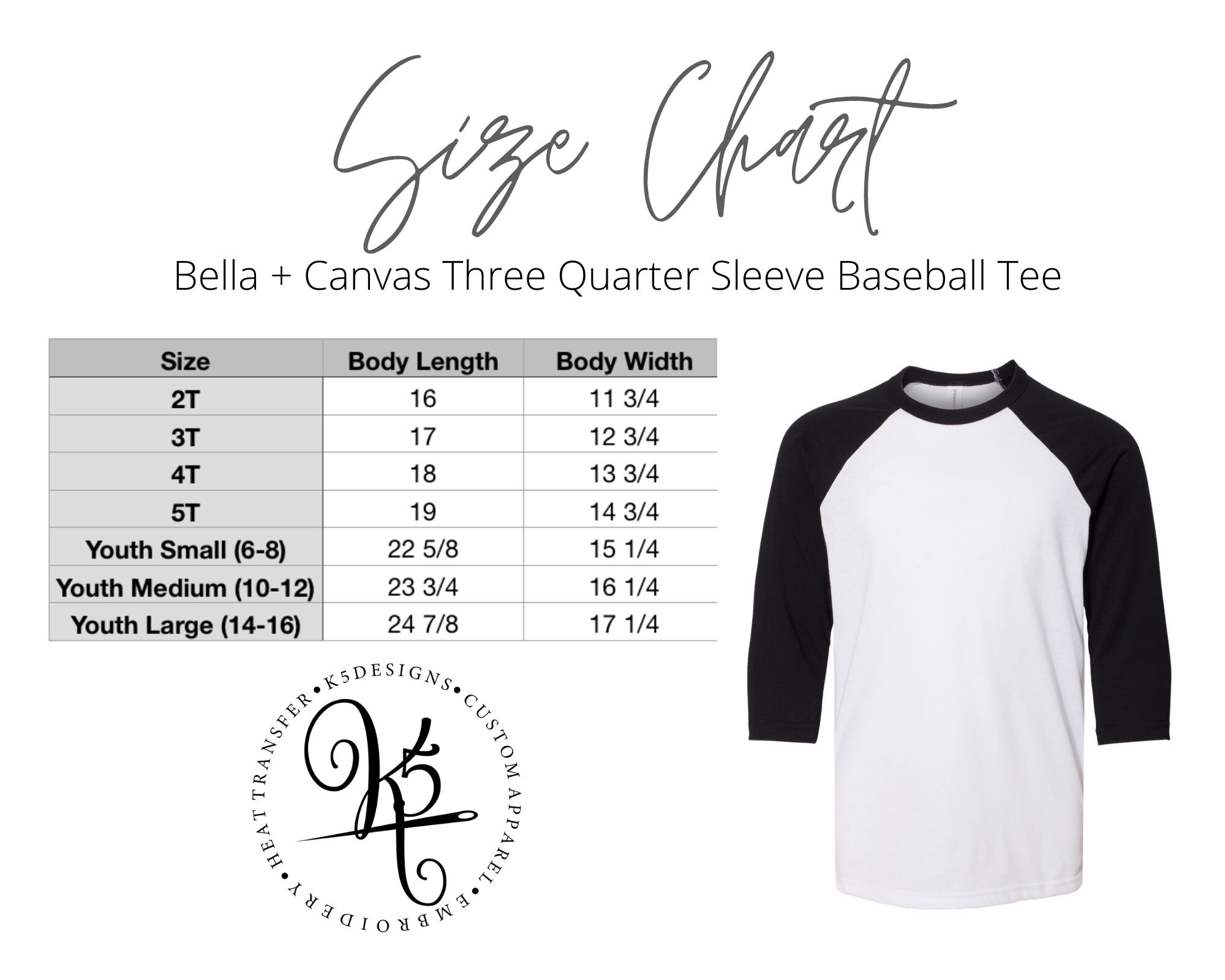 5t raglan shirt